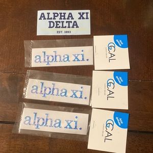 Alpha xi delta stickers